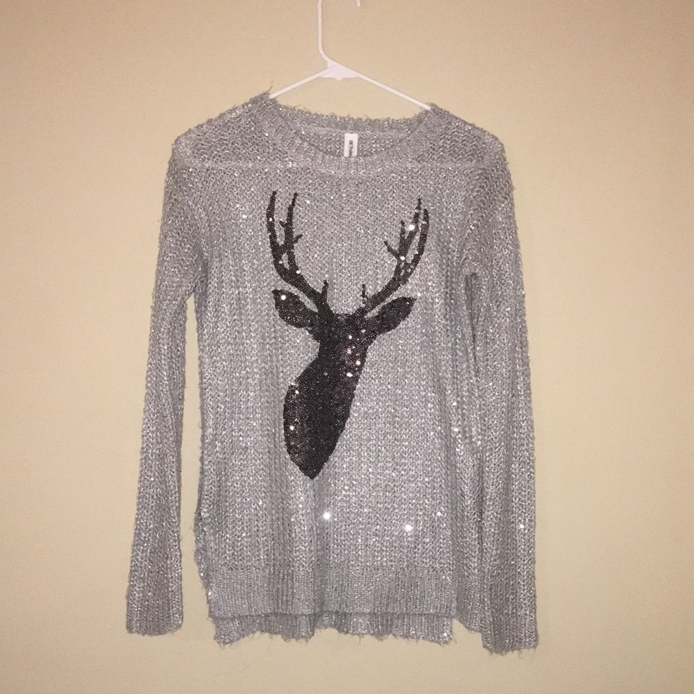 Sparkling deer sweatshirt by Bethany Mota!